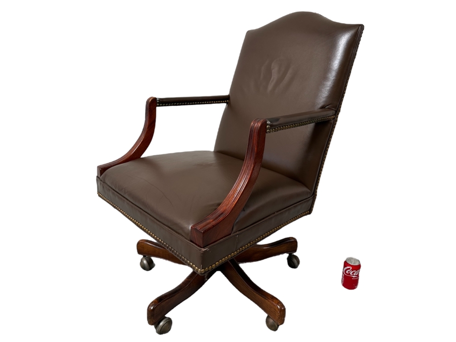 Executive Leather Armchair Office Desk 25W X 23D X 40H