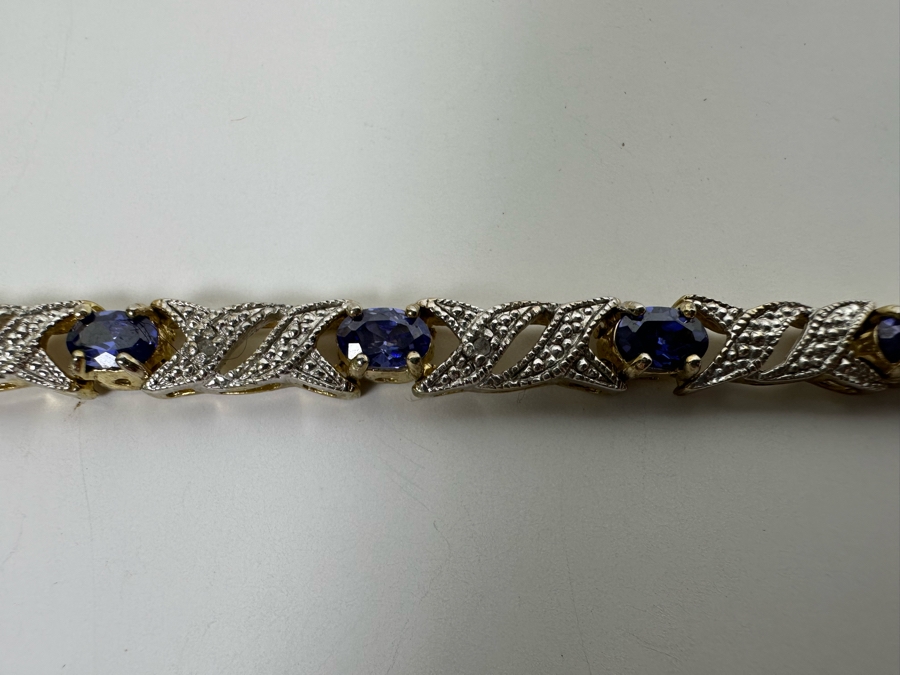 Sterling Silver Bracelet 7L 14g [Photo 6]