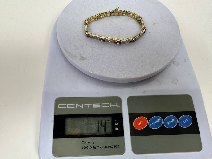 Sterling Silver Bracelet 7L 14g [Photo 10]