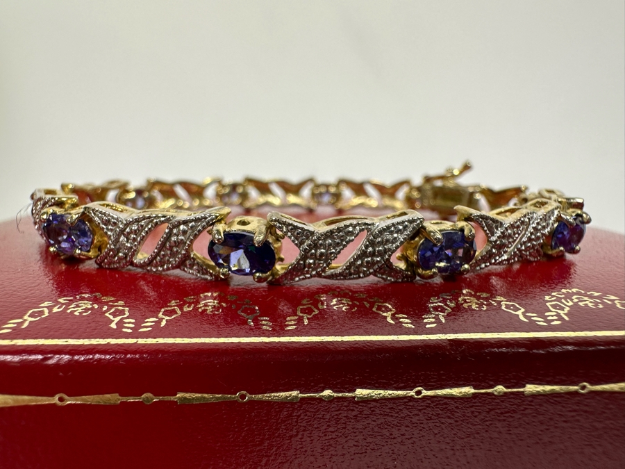 Sterling Silver Bracelet 7L 14g [Photo 3]