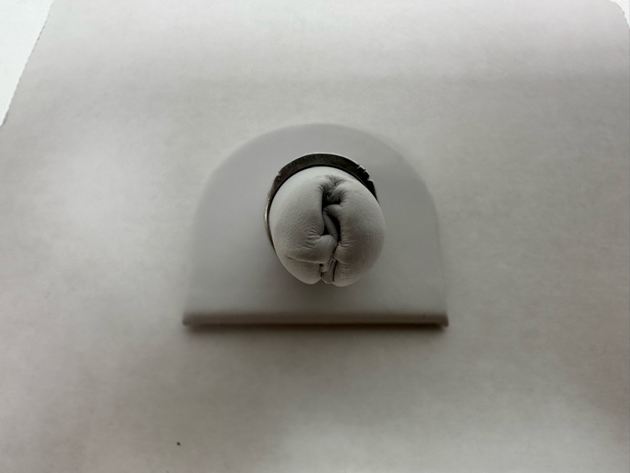 Platinum Diamond Ring Size 5 3/4 1.6g [Photo 11]