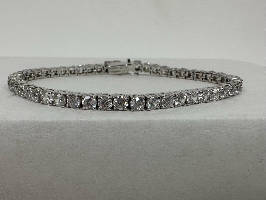 Sterling Silver 7.5' Bracelet 12.9g [Photo 4]