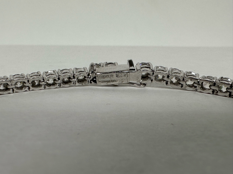 Sterling Silver 7.5' Bracelet 12.9g [Photo 6]