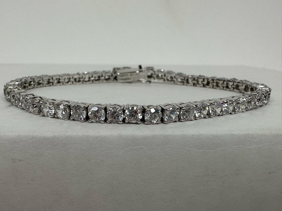 Sterling Silver 7.5' Bracelet 12.9g [Photo 5]