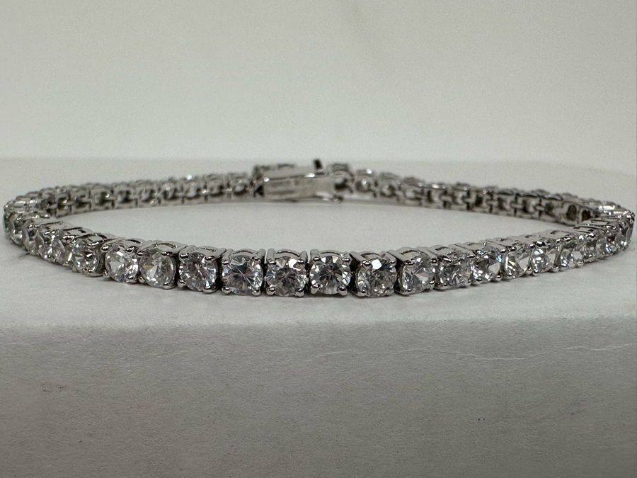 Sterling Silver 7.5' Bracelet 12.9g [Photo 7]