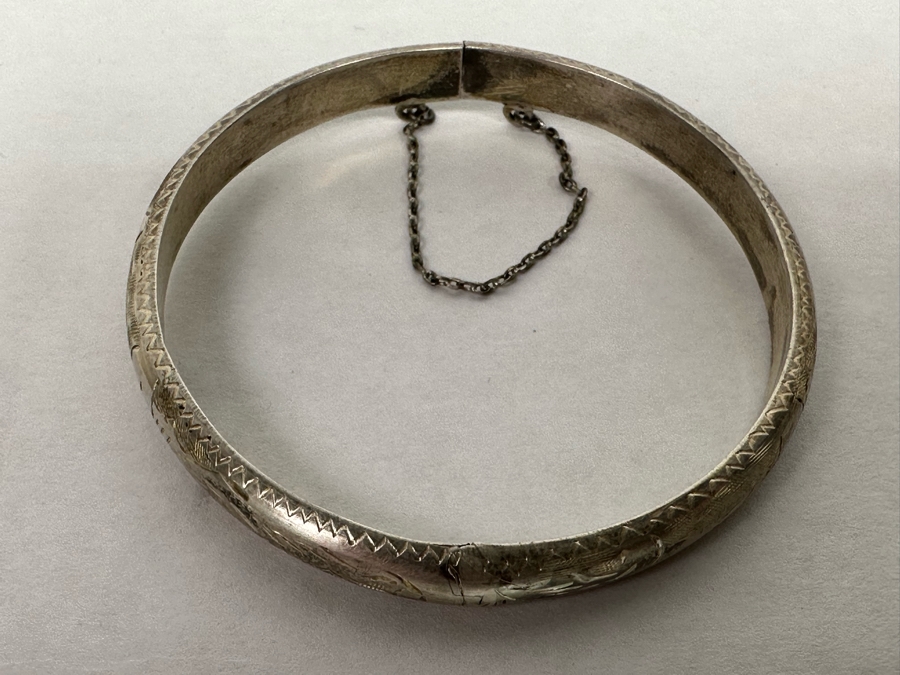 Vintage Sterling Silver Bracelet 2.5W 8.7g [Photo 4]