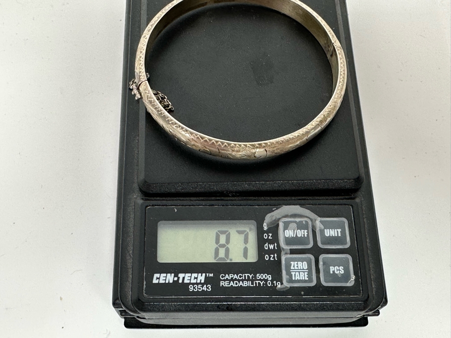 Vintage Sterling Silver Bracelet 2.5W 8.7g [Photo 8]