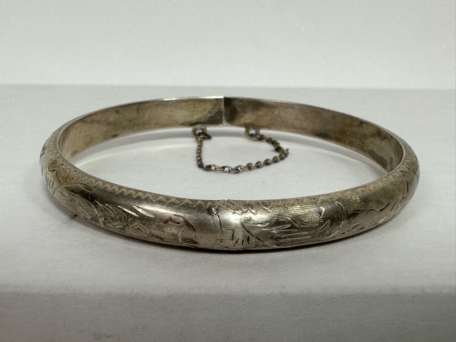 Vintage Sterling Silver Bracelet 2.5W 8.7g [Photo 2]