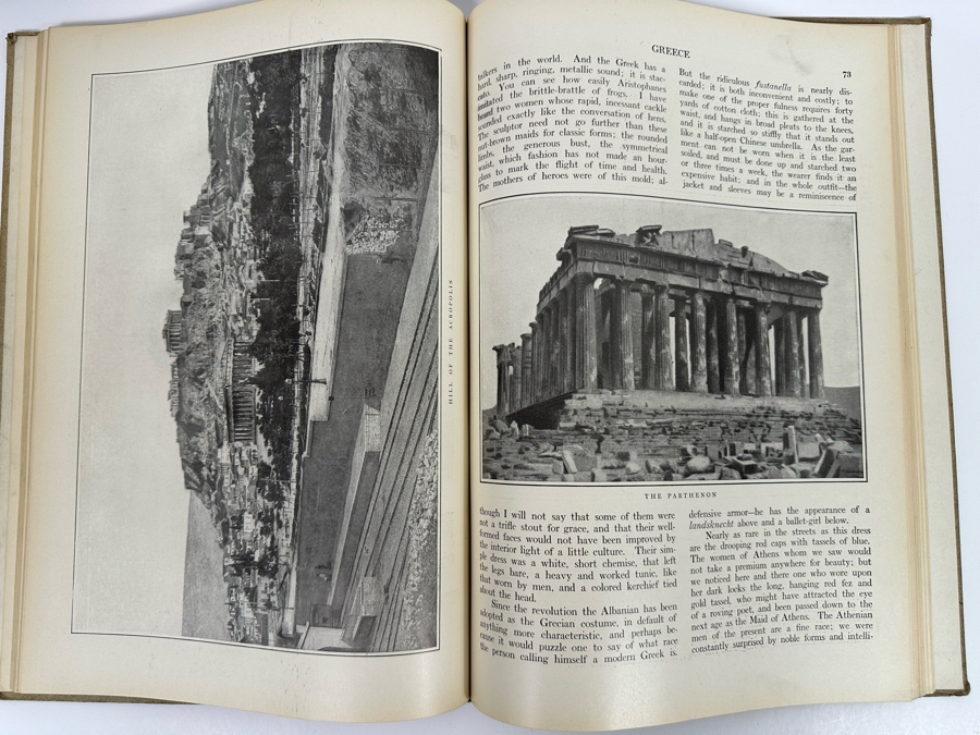 Antique 1904 Book Pictures Of The Old World By P. F. Collier & Son [Photo 6]