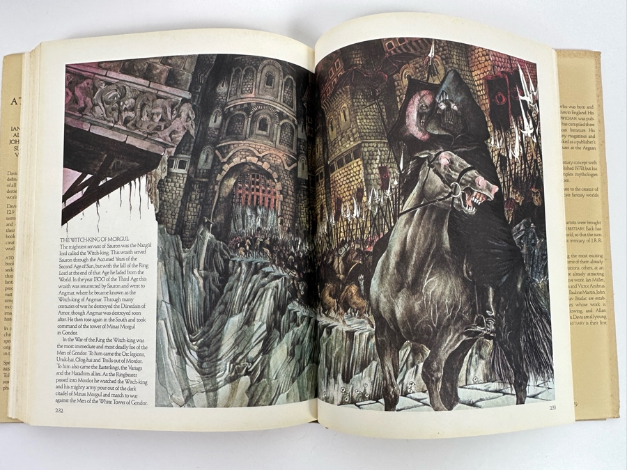 1979 Book A Tolkien Bestiary By David Day  [Photo 10]