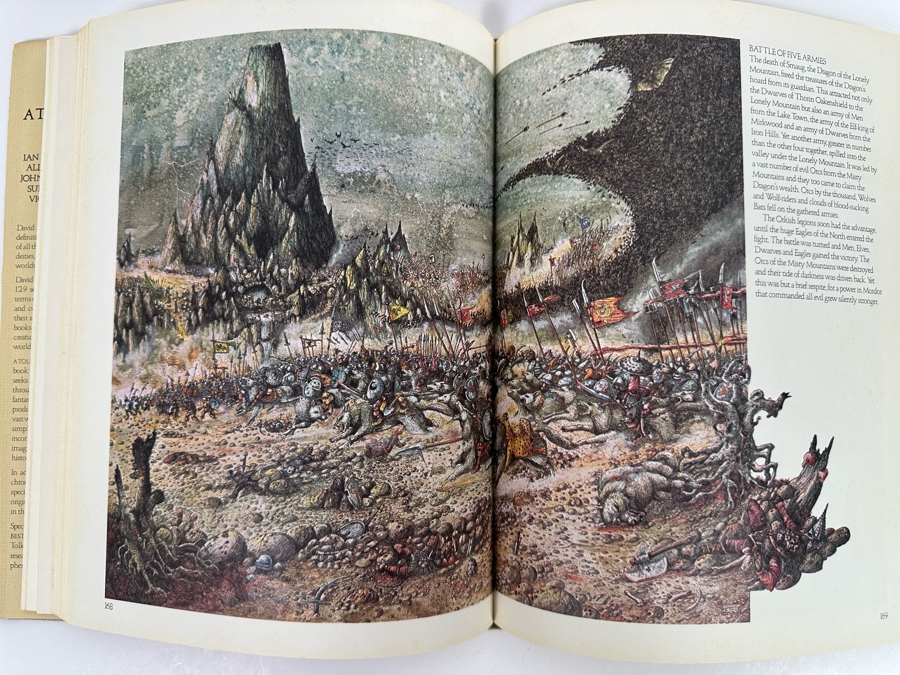 1979 Book A Tolkien Bestiary By David Day  [Photo 9]
