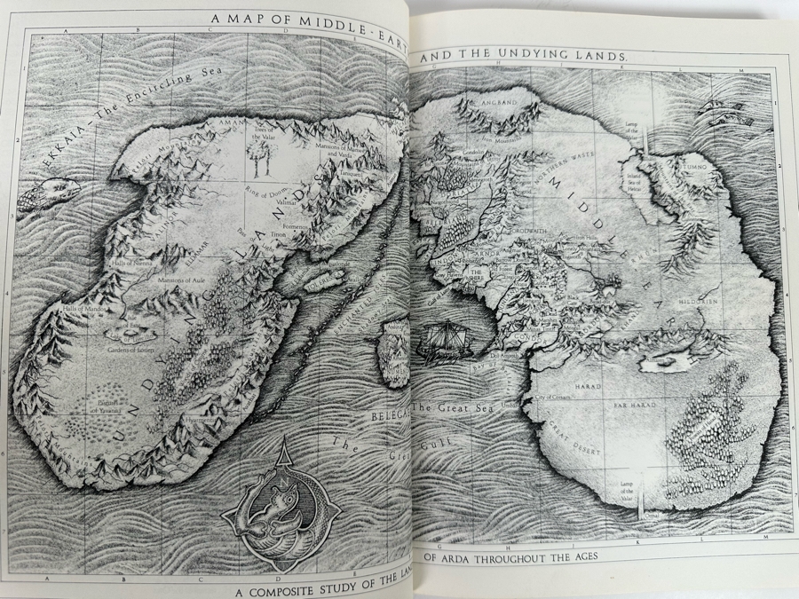 1979 Book A Tolkien Bestiary By David Day  [Photo 6]