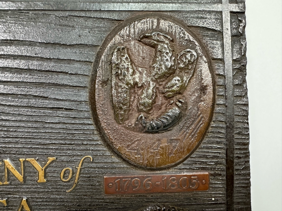 Vintage Sign Of Old Fire Marks Used By Insurance Company Of North America 20.5 X 12.5 [Photo 10]