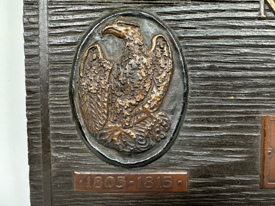 Vintage Sign Of Old Fire Marks Used By Insurance Company Of North America 20.5 X 12.5 [Photo 9]