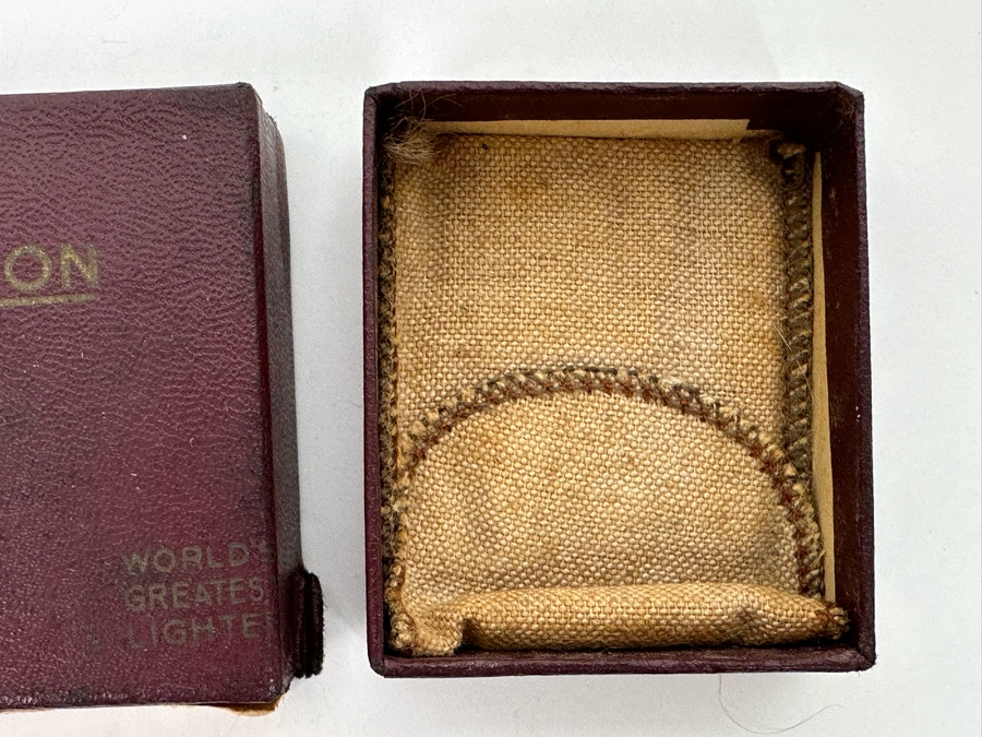 Honeywell Brown Advertisement Ronson Lighter With Original Box [Photo 6]