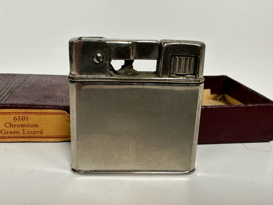 Honeywell Brown Advertisement Ronson Lighter With Original Box [Photo 8]