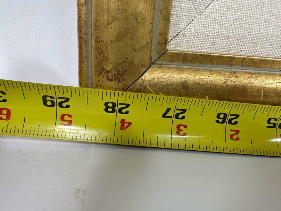 Original Mid-Century Abstract Impressionist Painting From Montreal Canada Signed Scott? 24 X 30 Framed 29 X 35 [Photo 13]