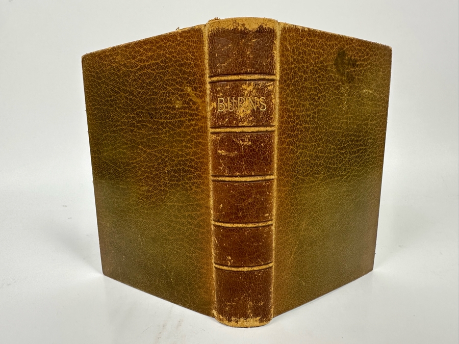 Antique 1896 Leather Bound Book Complete Edition: The Poetical Works Of ...