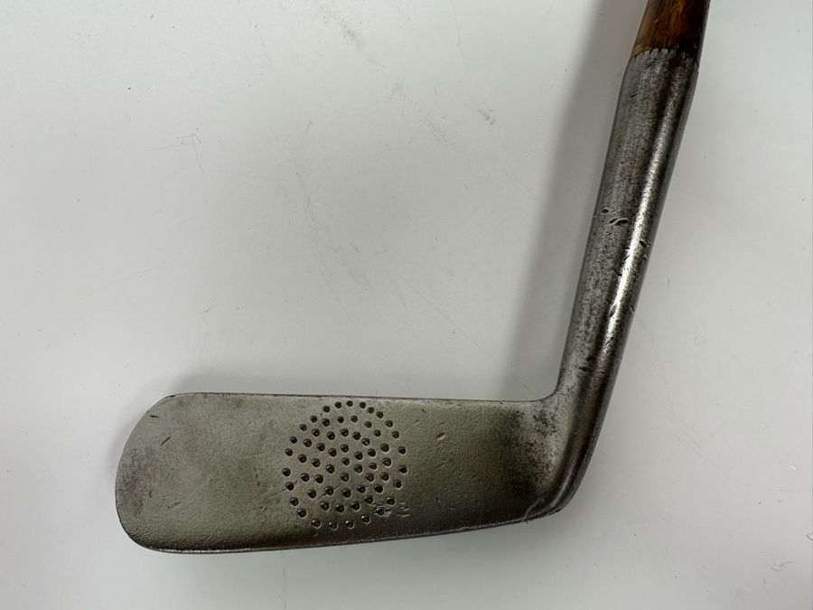 Vintage Spalding Gold Medal Putter With Hickory Shaft 33.5L [Photo 4]