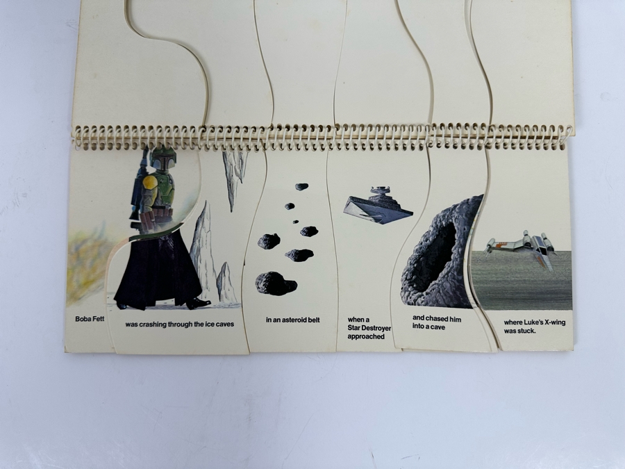 Vintage 1980 First Edition Star Wars The Empire Strikes Back Mix Or Match Storybook [Photo 4]