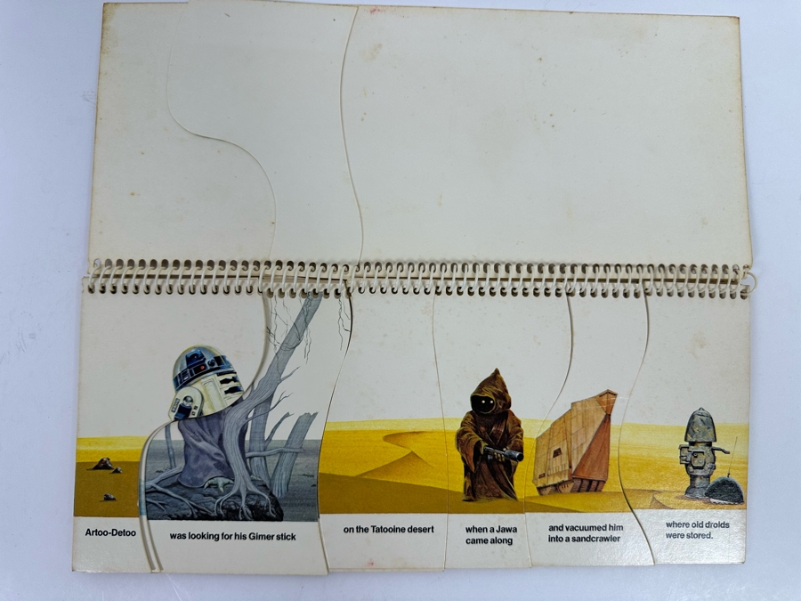 Vintage 1980 First Edition Star Wars The Empire Strikes Back Mix Or Match Storybook [Photo 3]