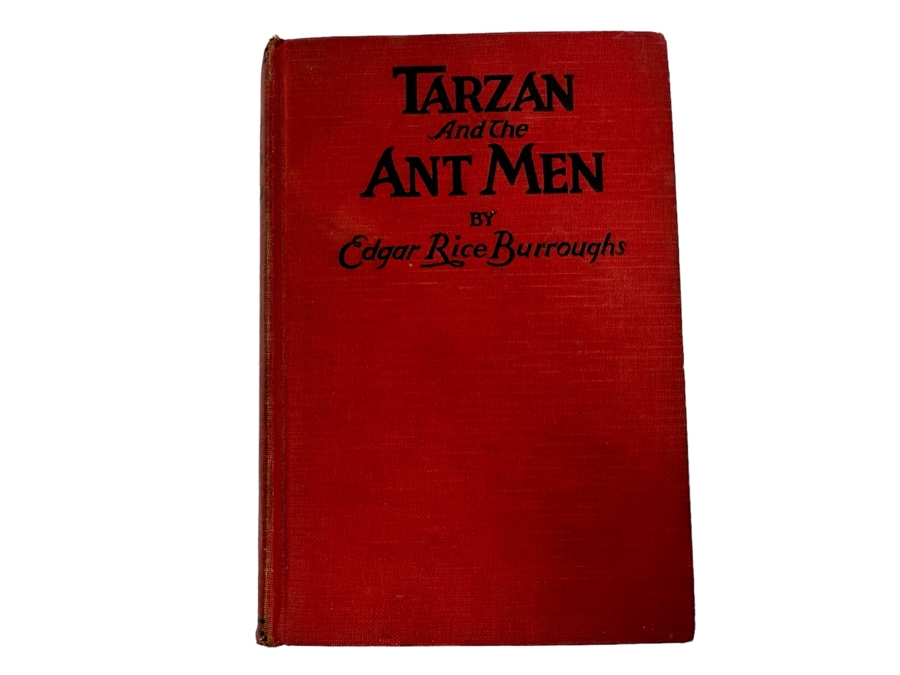 1924 First Edition Hardcover Book Tarzan And The Ant Men By Edgar Rice Burroughs