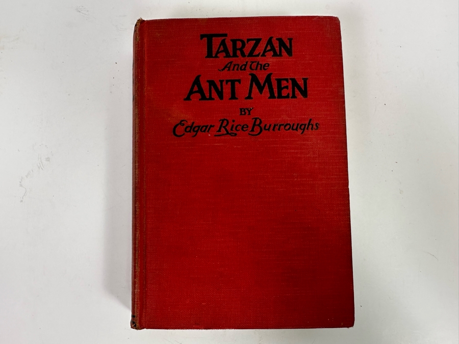 1924 First Edition Hardcover Book Tarzan And The Ant Men By Edgar Rice Burroughs [Photo 2]