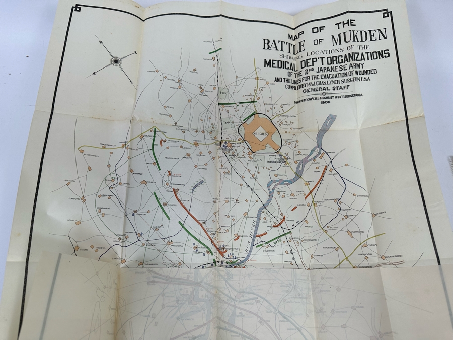 Antique 1906 Book Reports OF Military Observers Attached To The Armies In Manchuria During The Russo-Japanese War Oct 1, 1906 Part II With Maps From The Washington Government Printing Office [Photo 10]