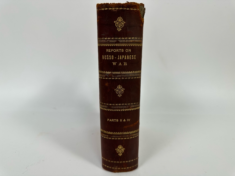 Antique 1906 Book Reports OF Military Observers Attached To The Armies In Manchuria During The Russo-Japanese War Oct 1, 1906 Part II With Maps From The Washington Government Printing Office [Photo 2]