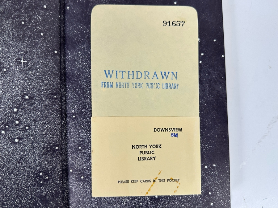 1947 First Edition Hardcover Science Fiction Book Rocket Ship Galileo By Robert A. Heinlein (Former Library Book) [Photo 3]