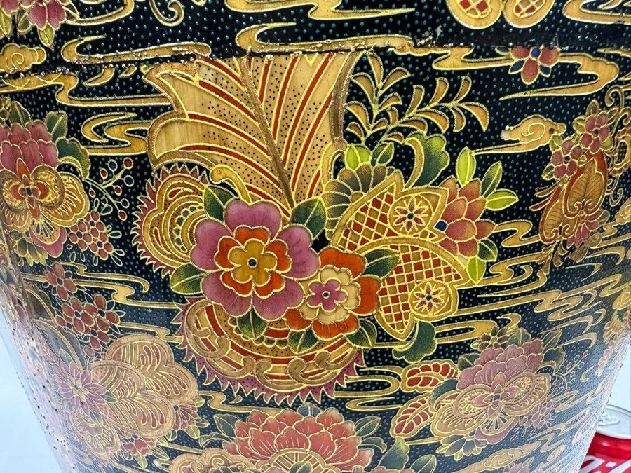 Monumental Signed Japanese Satsuma Vase 16W X 41.5H [Photo 18]