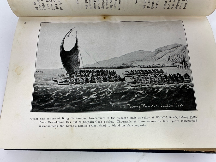 Signed Antique 1922 Book Under Hawaiian Skies A Narrative Of The Romance, Adventure And History Of The Hawaiian Islands Signed By Albert Pierce Taylor [Photo 14]