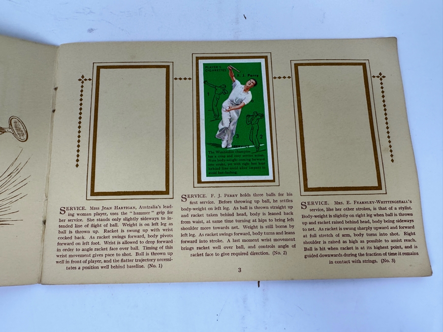 John Player & Sons Great Britain Cigarette Cards: Aircraft Of The Royal Air Force (Complete), Sea Fishes (Missing Several) And Tennis (Incomplete) - See Photos [Photo 34]