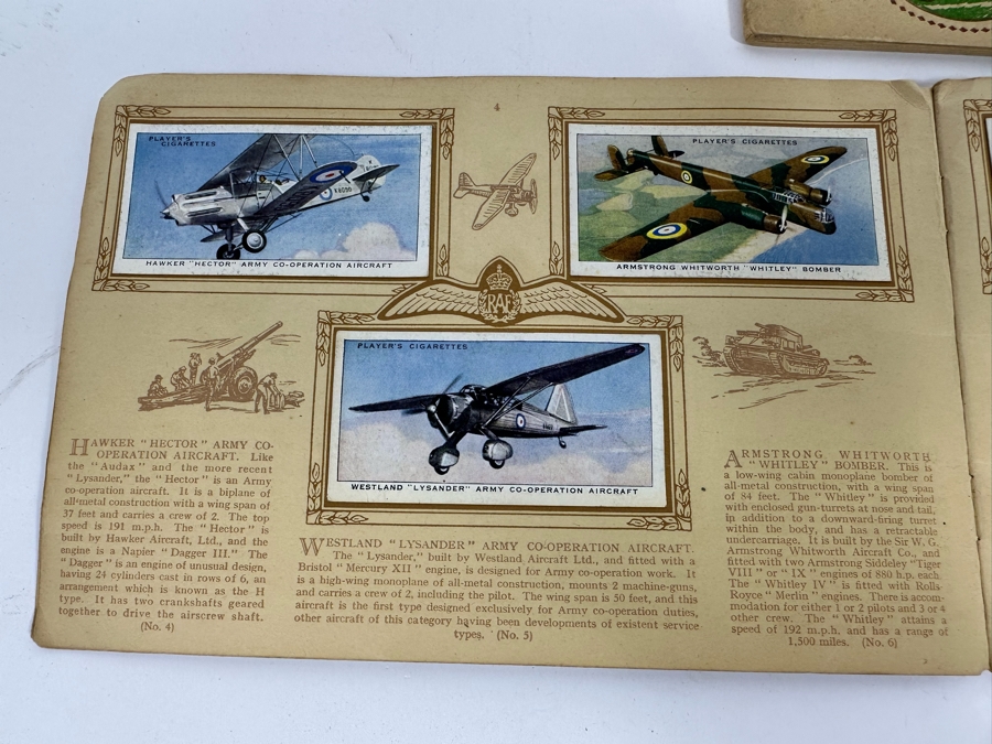 John Player & Sons Great Britain Cigarette Cards: Aircraft Of The Royal ...