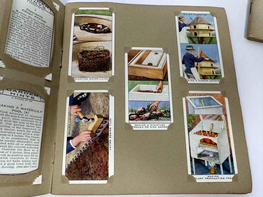 Wills's Cigarette Cards: Garden Hints (Complete 50 Cards) And Wild Flowers (Incomplete) - See Photos [Photo 6]