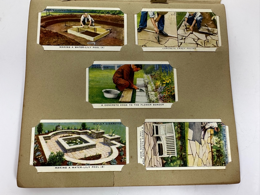 Wills's Cigarette Cards: Garden Hints (Complete 50 Cards) And Wild Flowers (Incomplete) - See Photos [Photo 4]