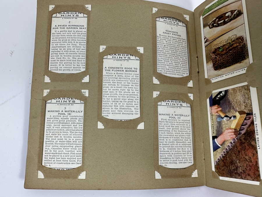 Wills's Cigarette Cards: Garden Hints (Complete 50 Cards) And Wild Flowers (Incomplete) - See Photos [Photo 5]