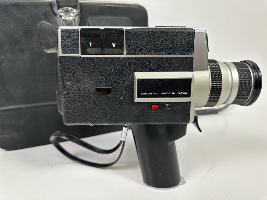 Vintage Canon Auto Zoom 518 SV Super8 Film Movie Camera With Case [Photo 7]