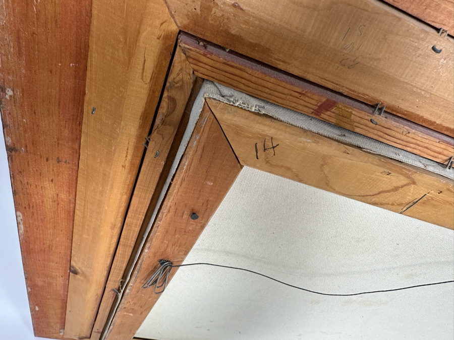 Linda Lee Original Landscape Painting On Canvas 24 X 18 Framed 32 X 26 [Photo 11]