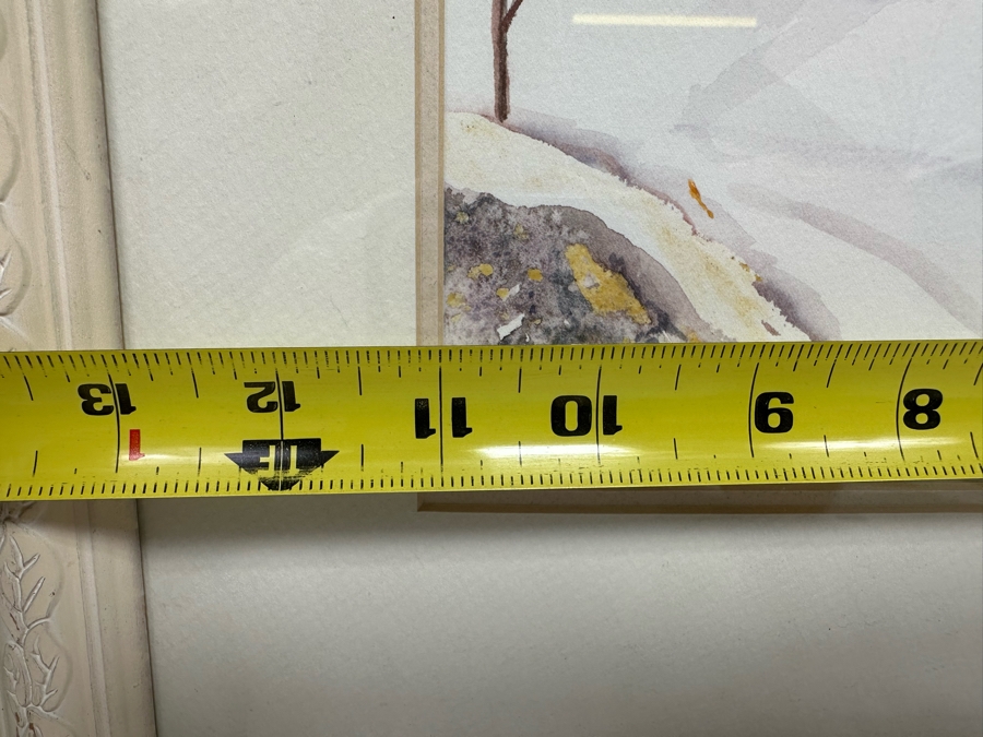 Edna Glasbrenner Original Watercolor Landscape Painting On Paper 11 X 16 Framed 18 X 22 [Photo 9]