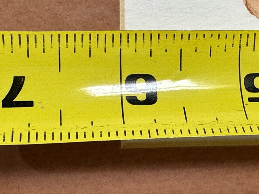 Edna Glasbrenner Original Watercolor Painting On Paper Of Seashell 6 X 4 Framed 13 X 11 [Photo 5]