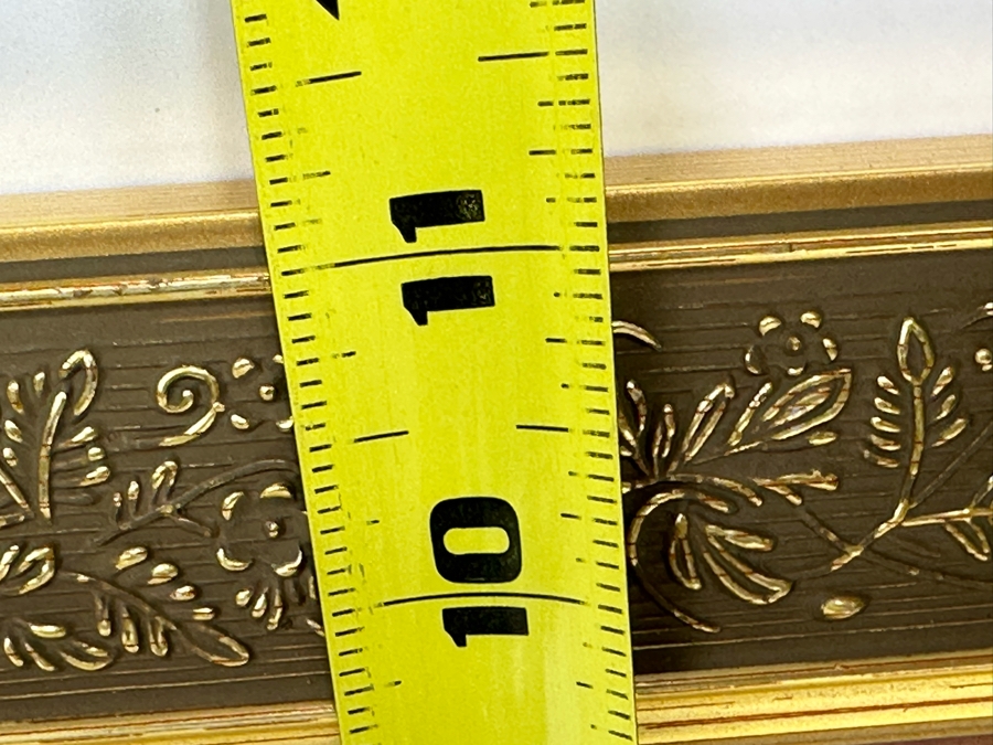 Edna Glasbrenner Original Watercolor Painting On Paper Of Seashell 6 X 4 Framed 13 X 11 [Photo 8]