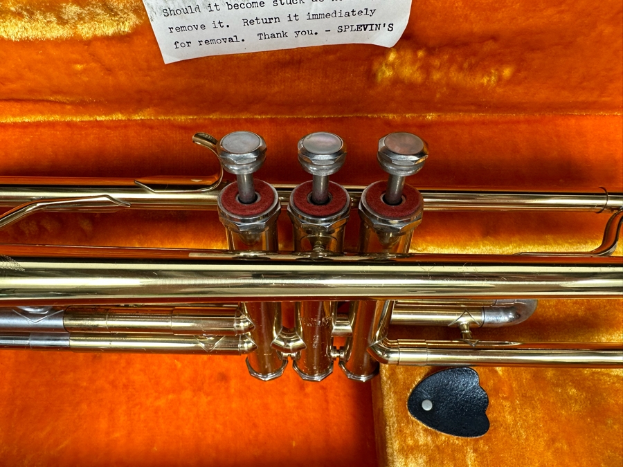 Vintage Julius Keilwerth German Trumpet 20L With Case [Photo 10]
