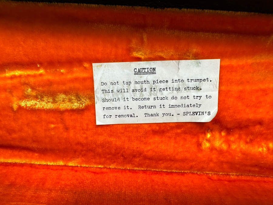 Vintage Julius Keilwerth German Trumpet 20L With Case [Photo 18]