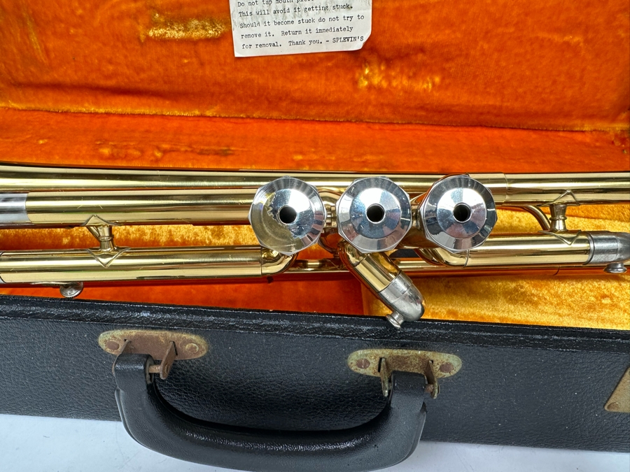 Vintage Julius Keilwerth German Trumpet 20L With Case [Photo 12]