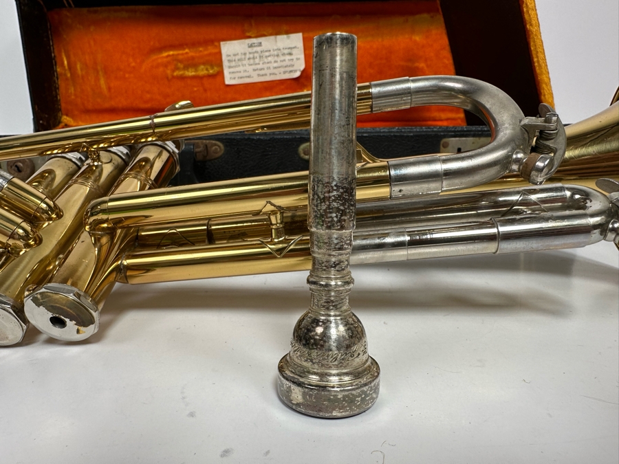 Vintage Julius Keilwerth German Trumpet 20L With Case [Photo 20]