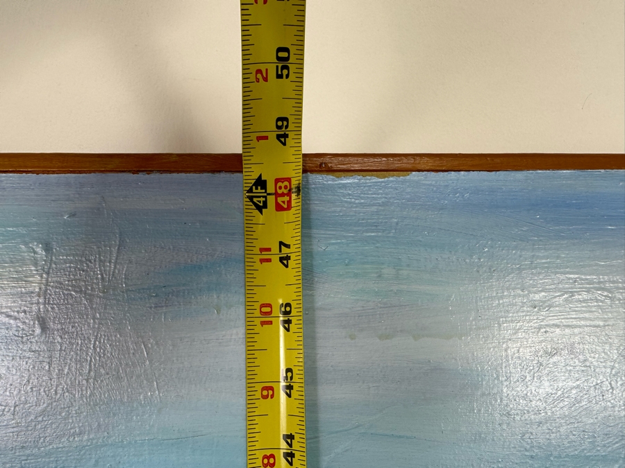 Original Painting On Canvas, Unattributed 36 X 48 [Photo 12]