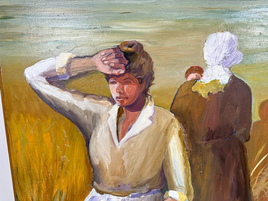 Original Painting On Canvas, Unattributed 36 X 48 [Photo 3]