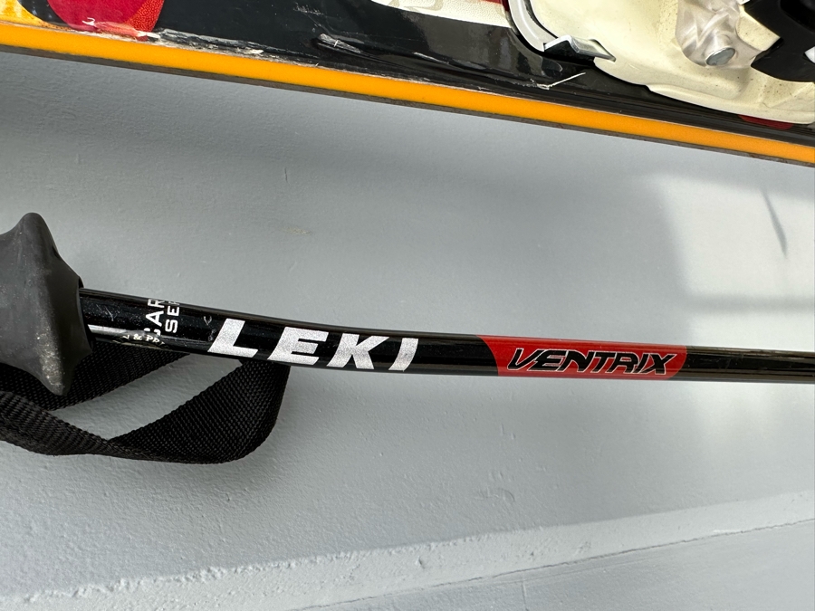 K2 Burnin Luv Skis 156 With Marker Bindings And LEKI Ventrix Carbon Poles [Photo 8]
