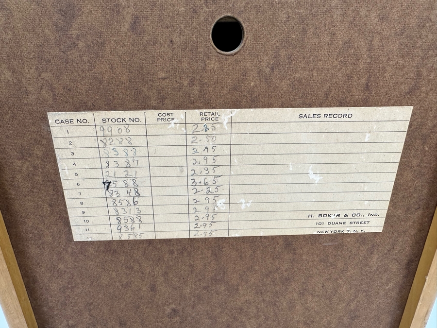 Boker Tree Brand Cutlery Mercantile Counter Top Pocket Watch Store Display 12W X 9D X 17H [Photo 10]